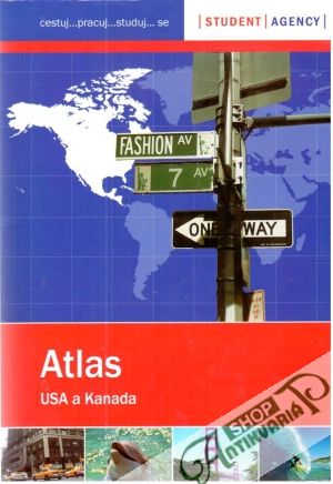 Obal knihy Atlas USA a Kanada