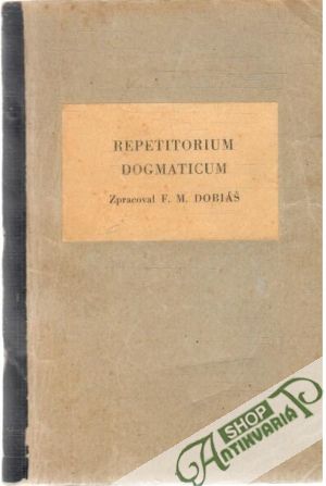 Obal knihy Repetitorium Dogmaticum