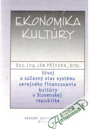 Obal knihy Ekonomika kultúry