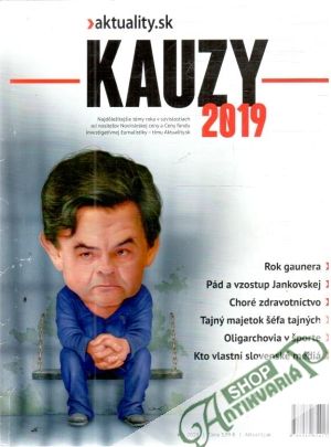 Obal knihy Kauzy 2019