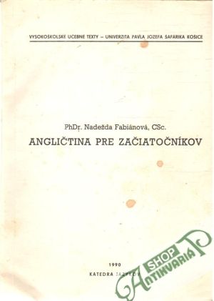 Angličtina pre začiatočníkov - Fabiánová Nadežda