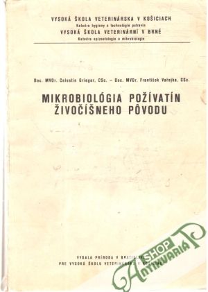 Obal knihy Mikrobiológia poživatín živočíšneho pôvodu