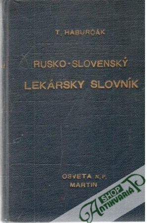 Obal knihy Rusko - slovenský lekársky slovník