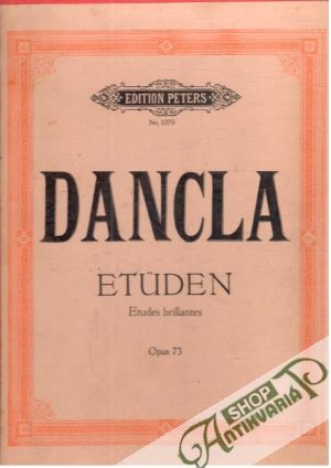 Obal knihy Dancla - Etüden 