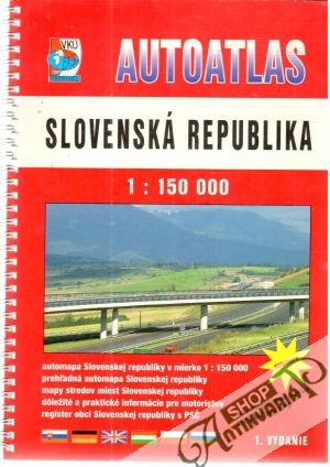 Obal knihy Autoatlas Slovenská republika 1:150 000