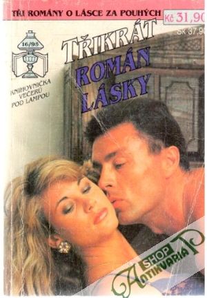 Obal knihy Třikrát román lásky 16/95