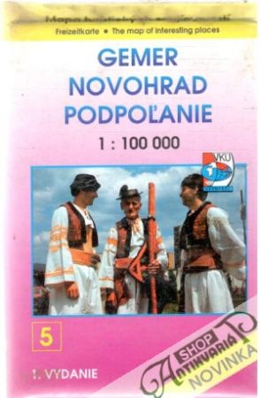 Obal knihy Gemer - Novohrad - Podpoľanie