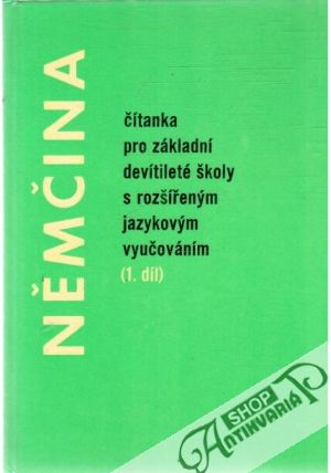 Obal knihy Němčina  - čítanka pro ZDŠ s rozšířeným vyučováním jazyků 1.díl