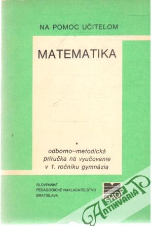 Obal knihy Matematika na pomoc učiteľom
