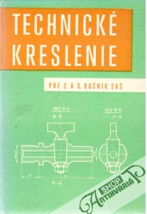 Obal knihy Technické kreslenie pre 2. a 3. ročník SVŠ