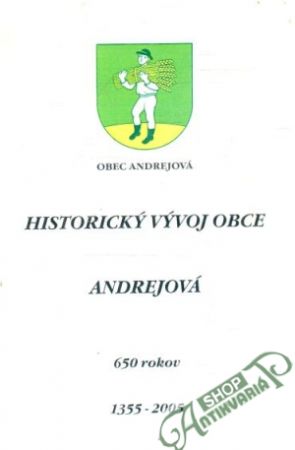 Obal knihy Historický vývoj obce Andrejová