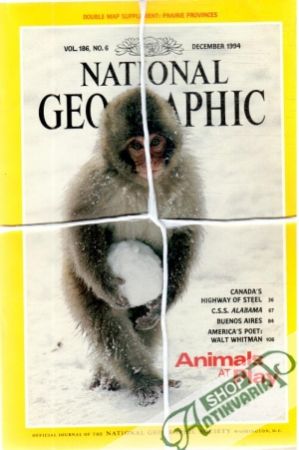 Obal knihy National Geographic 1-12/1994