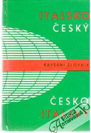 Obal knihy Italsko - český Česko - italský kapesní slovník