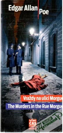 Obal knihy Vraždy na ulici Morgue / The Murders in the Rue Morgue 