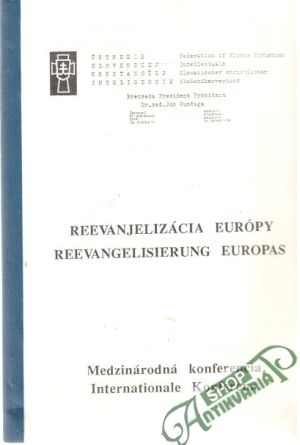 Obal knihy Reevanjelizácia Európy / Reevangelisierung Europas