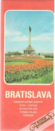 Obal knihy Bratislava - Orientačná mapa