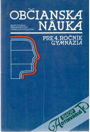 Obal knihy Občianska náuka pre 4.ročník gymnázia