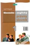 Magula Jozef - Slovensko - anglický Anglicko - slovenský právny slovník 1-2.