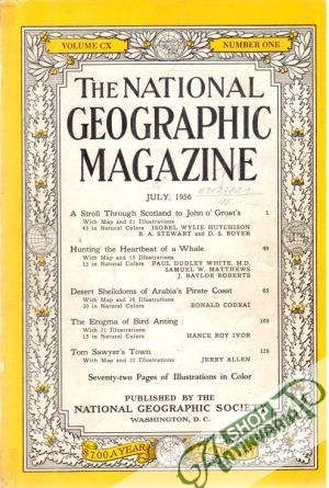 Obal knihy National geographic 7/1956