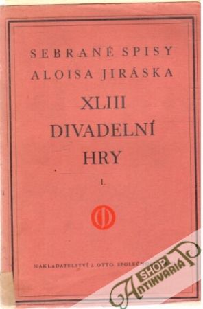 Obal knihy Divadelní hry I.-III.