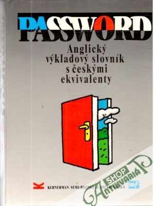 Obal knihy Password - anglický výkladový slovník s českými ekvivalenty