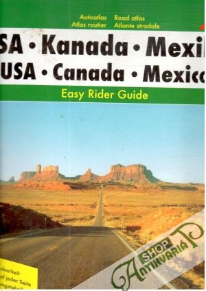 Obal knihy USA - Kanada - Mexiko