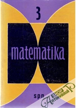 Obal knihy Matematika 3