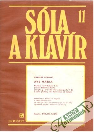 Obal knihy Sóla a klavír 11 - Ave Maria