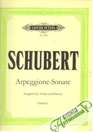 Obal knihy Arpeggione - Sonate - Ausgabe für Viola und Klavier