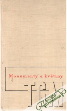 Obal knihy Monumenty a květiny TGM