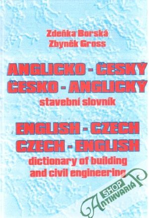 Obal knihy Anglicko - český česko - anglický stavební slovník
