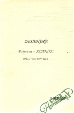 Obal knihy Zelenina - Pestovanie v skleníku