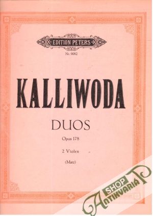 Duos Opus 178  Violen - Kalliwoda J.W.