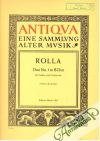 Rolla Alessandro - Drei duos für Violine und Violoncello