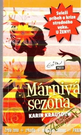 Obal knihy Márnivá sezóna