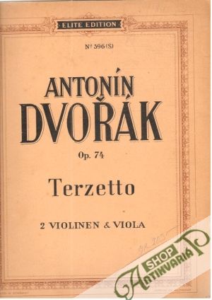 Obal knihy Terzetto Op.74 2 Violinen & Viola
