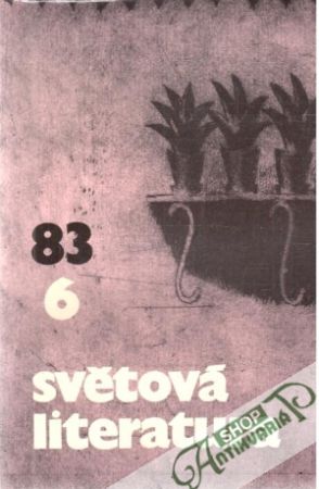 Obal knihy Světová literatura 6/1983