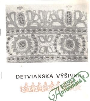 Obal knihy Detvianska výšivka