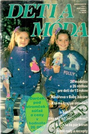 Obal knihy Deti a móda 11/1991