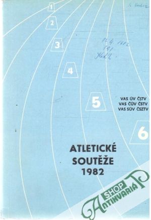 Obal knihy Atletické soutěže 1982