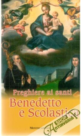 Obal knihy Preghiere ai santi Benedetto e Scolastica
