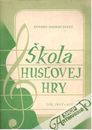 Škola husľovej hry I. sošit 3 - Nademlýnský Edvard