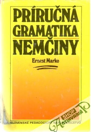 Obal knihy Príručná gramatika nemčiny