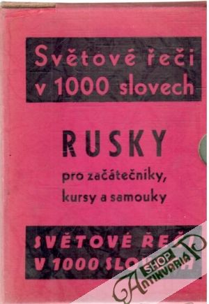 Obal knihy Rusky v 1000 slovech