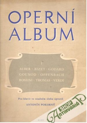 Obal knihy Operní album I.