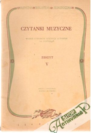 Obal knihy Czytanki Muzycne V.