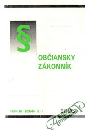 Obal knihy Občiansky zákonník