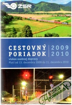Obal knihy Cestovný poriadok vlakov osobnej dopravy 2009-2010