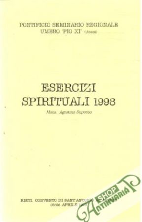 Obal knihy Esercizi spirituali 1998