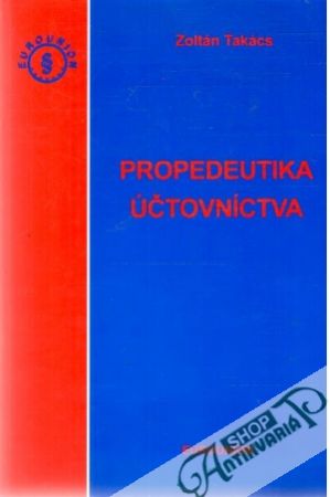 Obal knihy Propedeutika účtovníctva